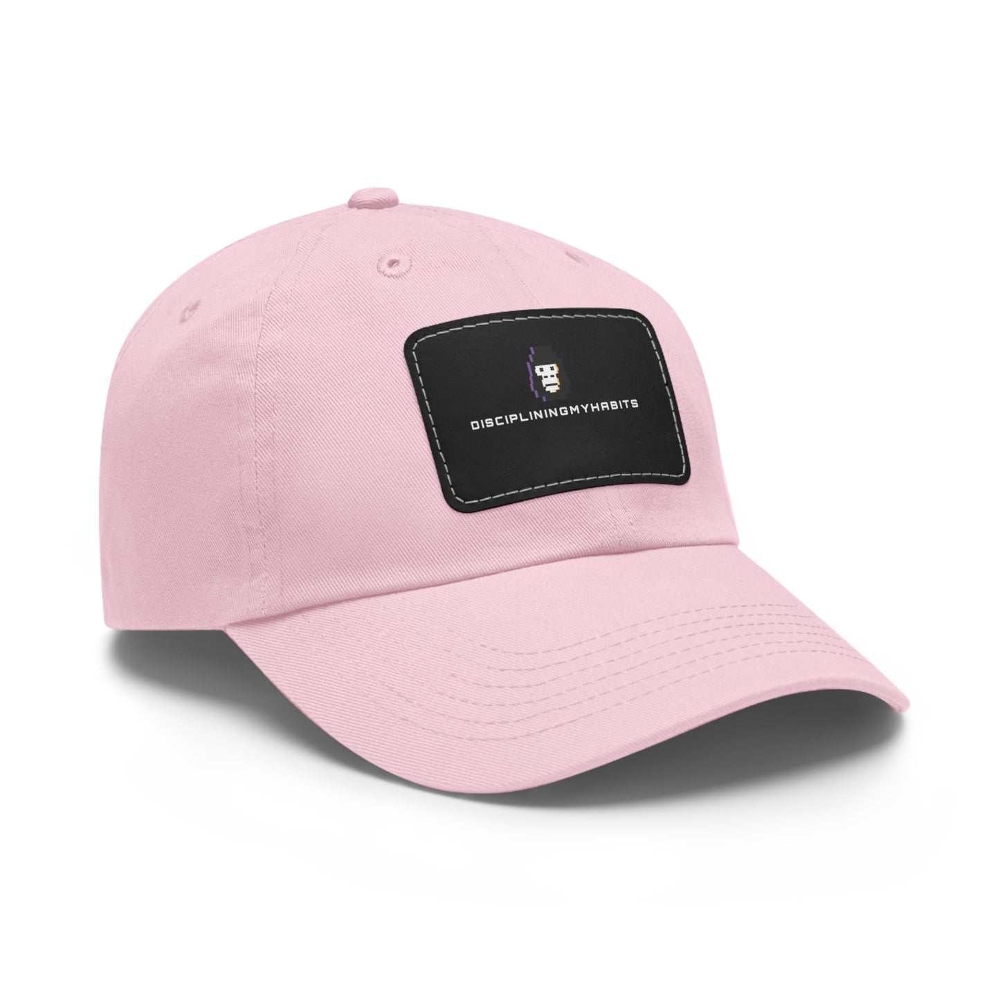 Light Pink / Black patch
