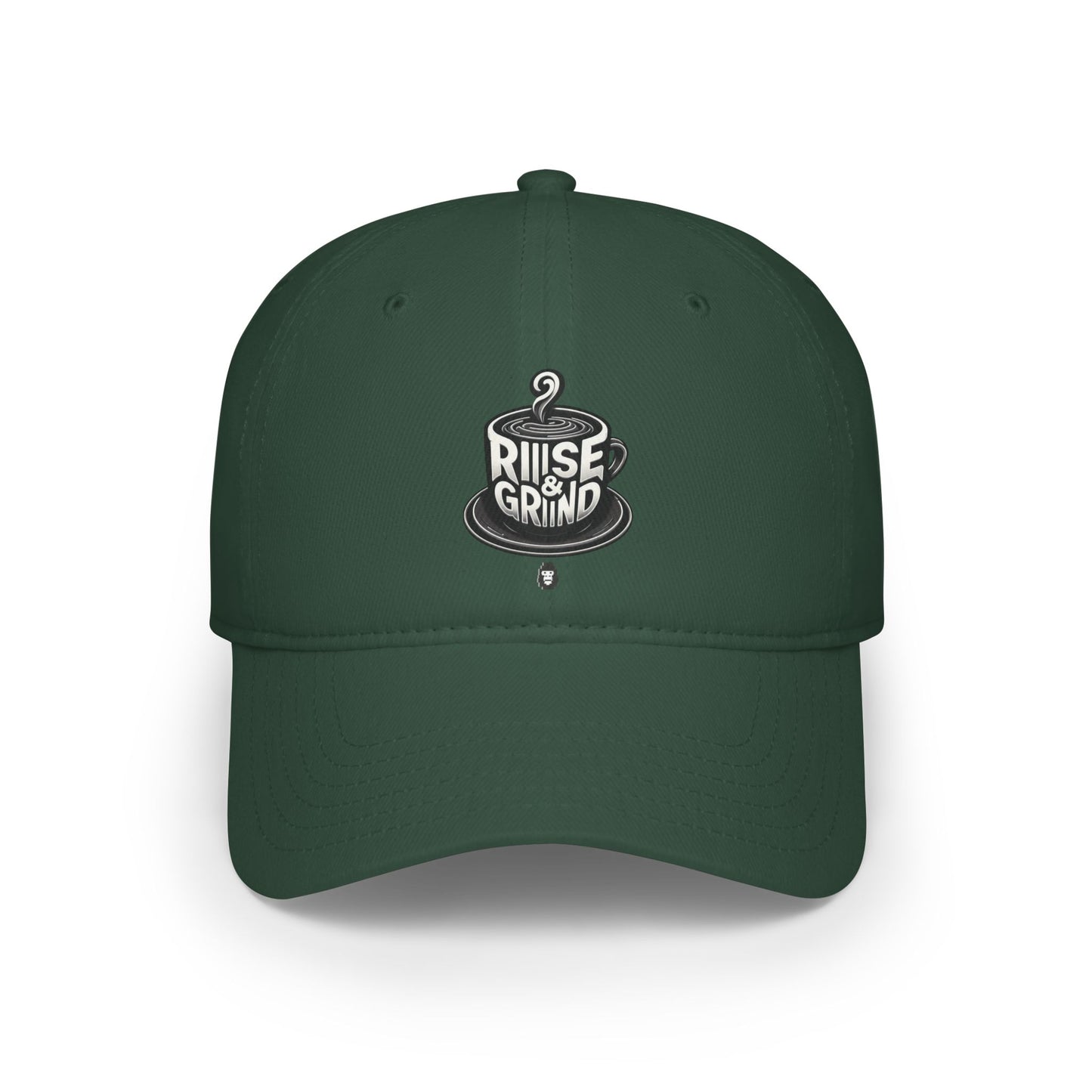 Rise & Grind Coffee Lover's Baseball Cap