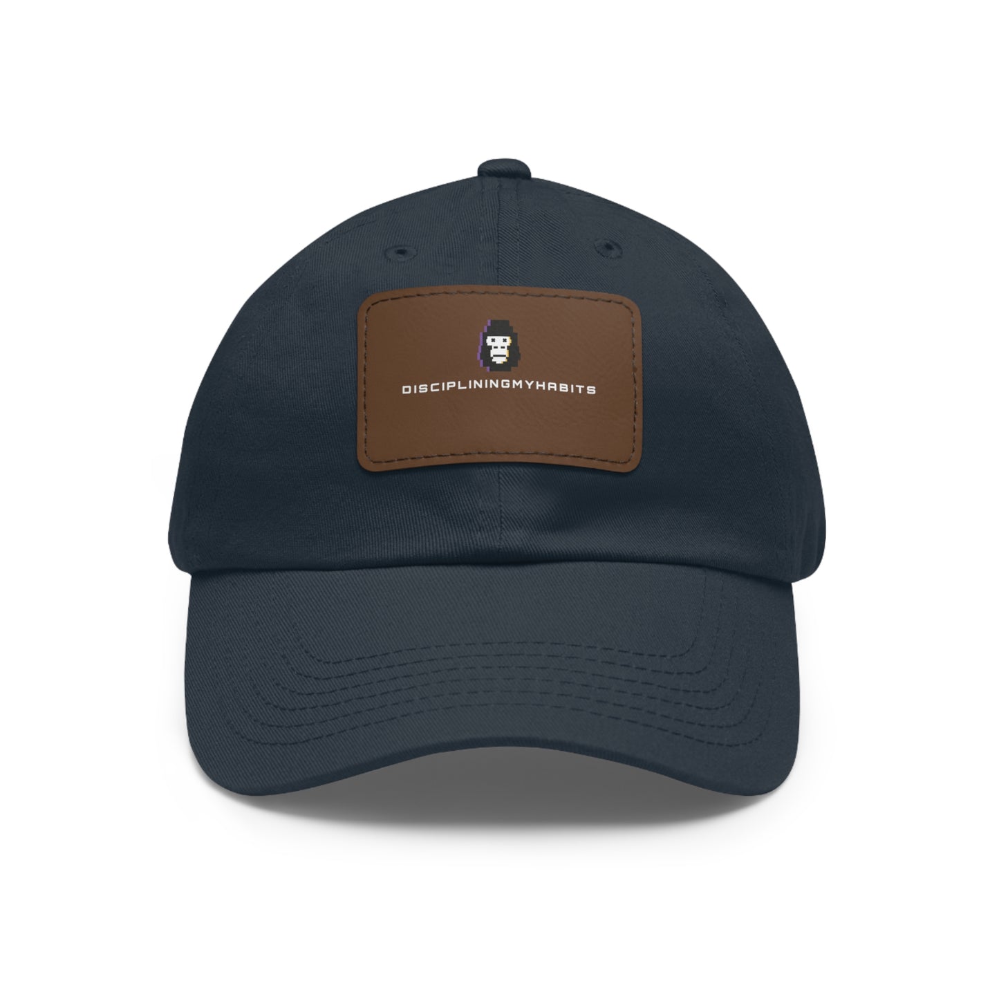 Navy / Light Brown patch