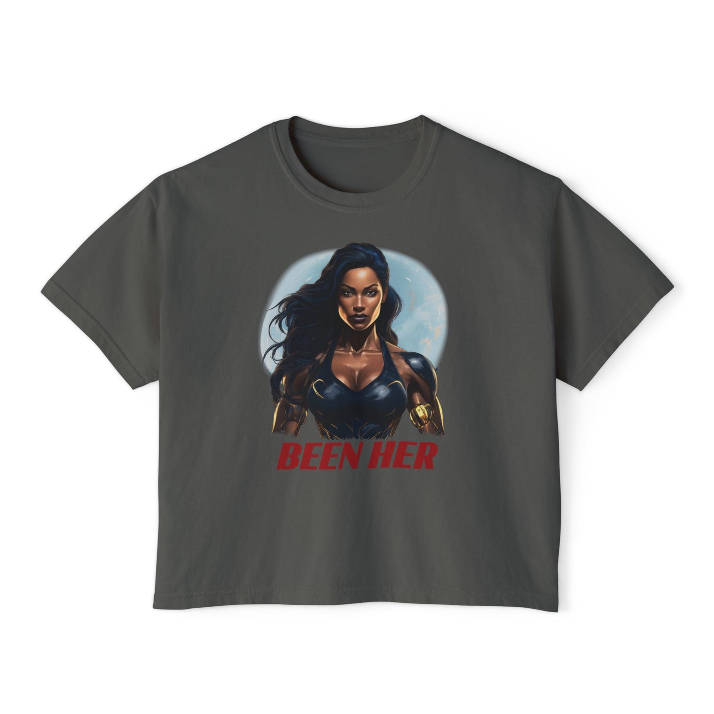 Been Her Boxy Graphic Boxy Tee