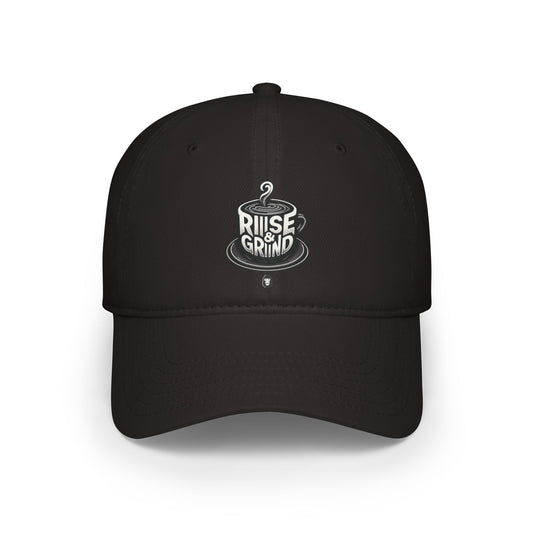 Rise & Grind Coffee Lover's Baseball Cap
