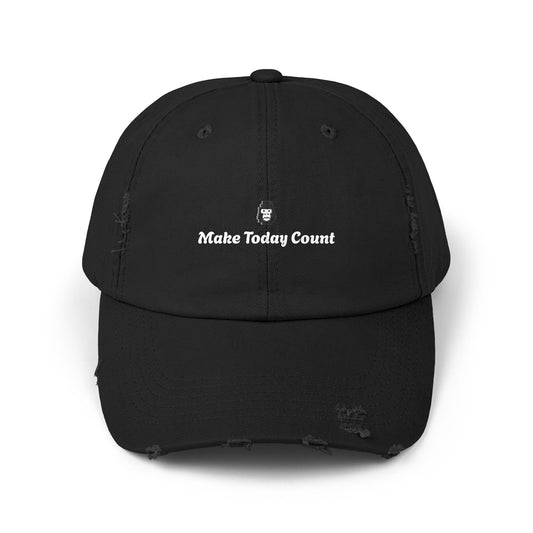 Make Today Count Distressed Cap